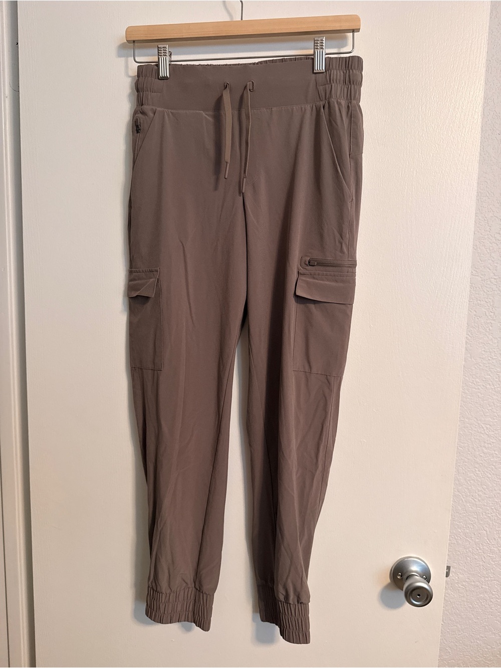 all in motion Brown Elastic-Waist Active Shorts